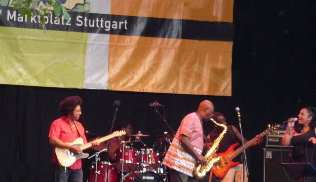Manu Dibango auf dem Festival der Kulturen 2013
