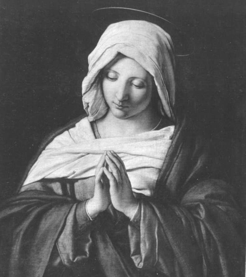 Maria nach Giovanni Battista Salvi (gen. Sassoferato)