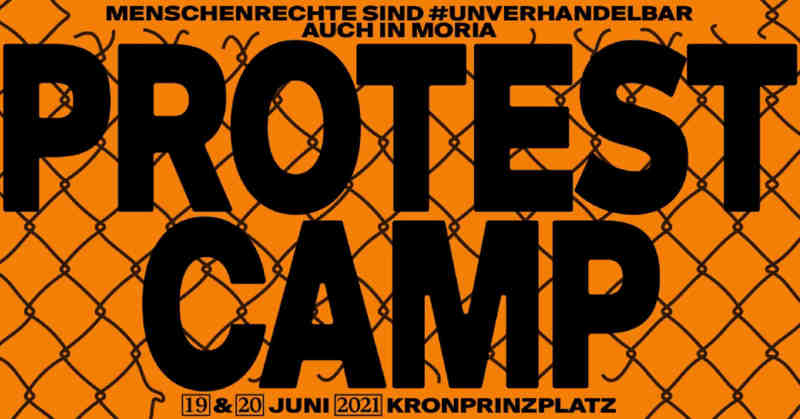 Banner Protestcamp