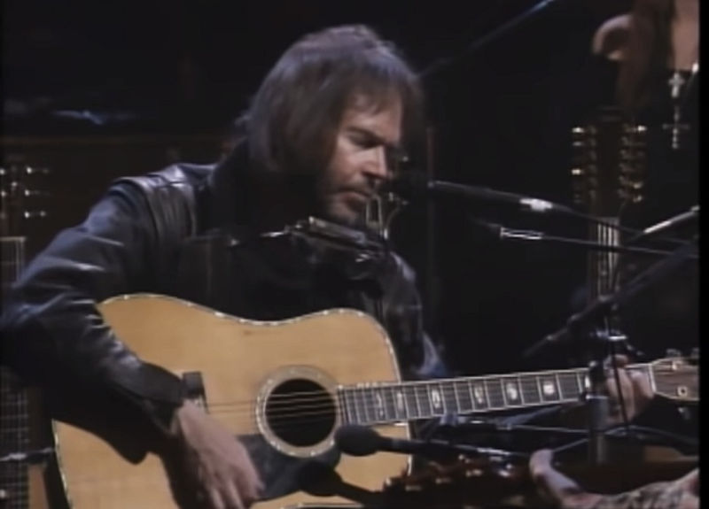 Neil Young Unplugged Konzert MTV