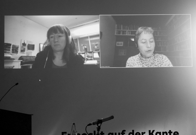 Ulrike Draesner im Werkstattgespräch mit Barbara Yelin