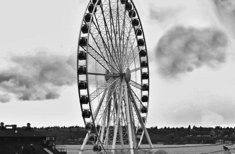 Great Wheel Seattle - Riesenrad Seattle