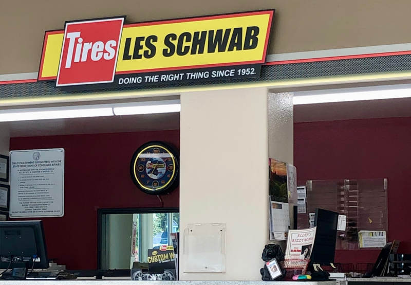 Reifenhändler Les Schwab