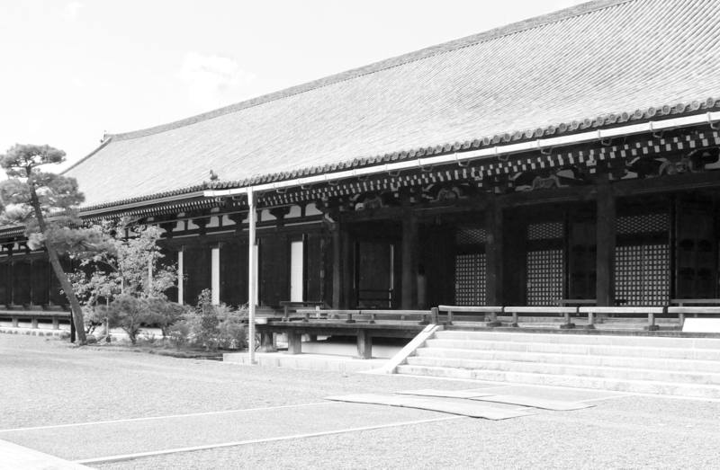120 m Halle des Tempels Sanjusangen-do