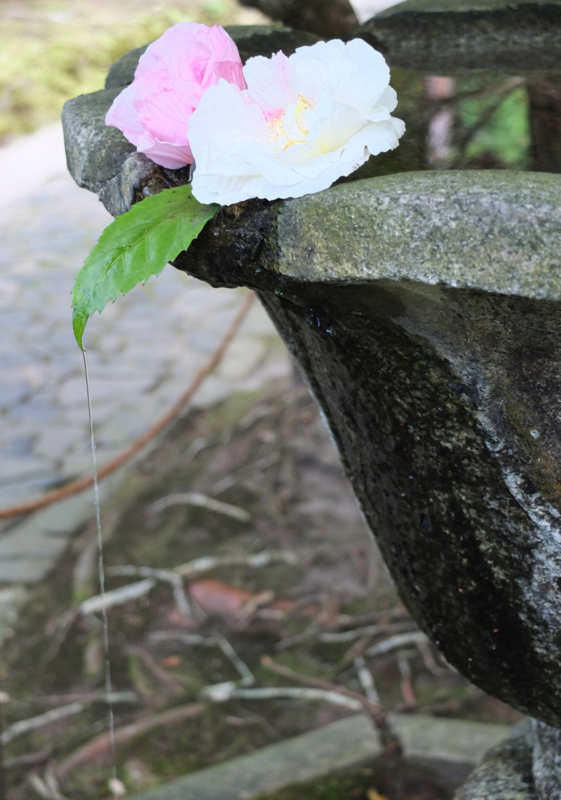 Wasserspender im Hōnen-in Tempel