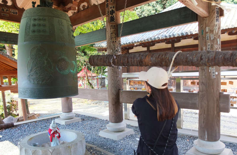 Tempel 51 Ishite-ji: Tempelglocke, beim Betreten zu schlagen (JR-7)